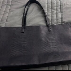 Elegant Black Men's Tote Bag